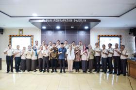 Gubernur dan Wakil Gubernur Lampung Terpilih Kunjungi Bapenda Lampung, Kolaborasi Semangat Serta Sinkronisasi Visi dan Misi